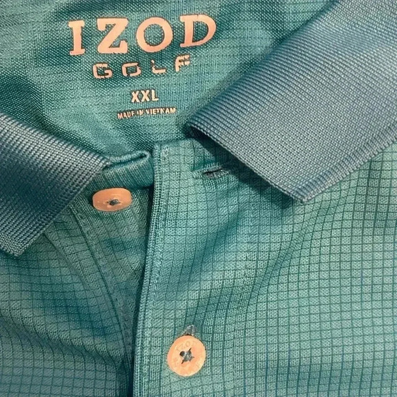 Men’s Izod Blue Golf Polo Size XXL 2XL - Picture 2 of 3